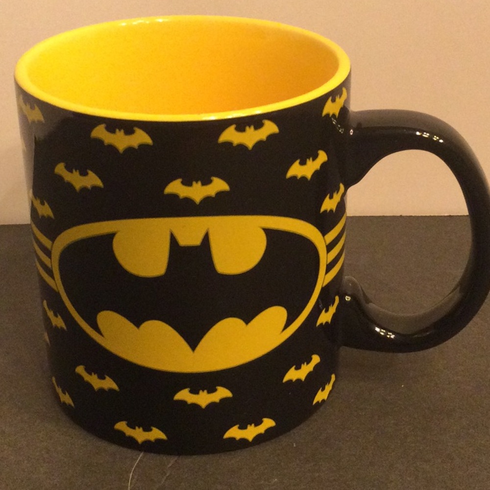 Batman Black and Yellow Mug